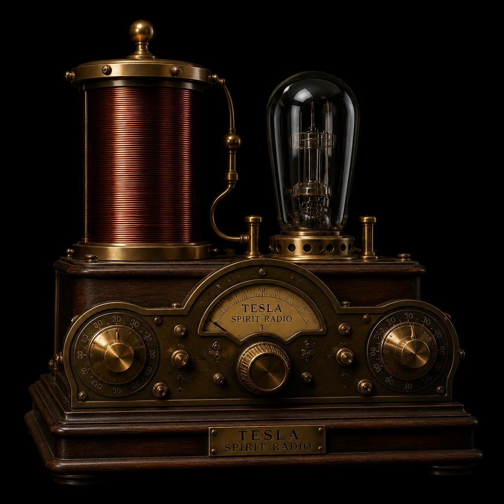 Tesla Spirit Radio, powered off